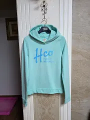 0227 ) ホリスター 弱起毛 ジップアップパーカー (新品)