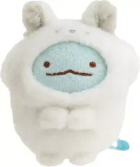 【中古】ぬいぐるみ とかげ(シロキツネ) てのりぬいぐるみ しろくまのふるさとテーマ 「すみっコぐらし」