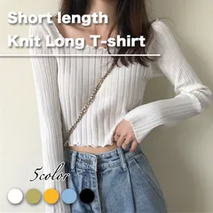 サマーニット ニットソー オフショル ショート丈 ロング袖 レディース カットソー カラー選択 春夏秋 トップス 大人 可愛い バリエーション豊富 【送料無料】【数量限定】【安心/安全・追跡可能配送】 ☆