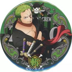 ONE PIECE ワンピース Kirie Art 缶バッジ ゾロ - メルカリ