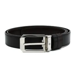 【未開封新品】MONTBLANC ベルト リバーシブル ホースシューバックル ブラック/ブラウン リバーシブルレザー