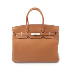エルメス HERMES ハンドバッグ バーキン35 ゴールド ゴールド その他 バーキン35 ゴールド レディース 未使用