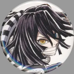 【中古】バッジ・ビンズ 伊黒小芭内(UP) 44mm缶バッジA 「鬼滅の刃 刀鍛冶の里編・柱稽古編 蛇柱 伊黒小芭内 幕間画集表紙イラストWEBSHOPくじ」 F賞 C105グッズ