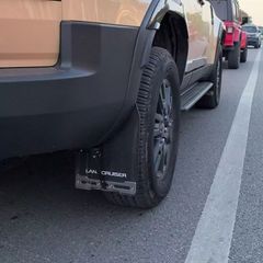 【送料無料】24年式 トヨタ プラド（ランドクルーザー LC250）専用 フェンダーガード / マッドフラップ 4点セット（ABS製）カラー3種選択可