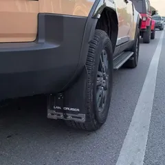 【送料無料】24年式 トヨタ プラド（ランドクルーザー LC250）専用 フェンダーガード / マッドフラップ 4点セット（ABS製）カラー3種選択可ZX02週末セール