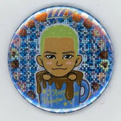 【中古】バッジ・ピンズ(男性) ELLY(三代目J Soul Brothers) プチキャラ缶バッジ バレンタインデー2019 ver. EXILE TRIBE STATION オンラインカプセル