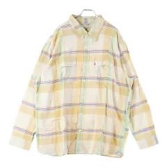 Levi's (リーバイス) フロントボタン付きチェックシャツ 19573-0189 ブラウン