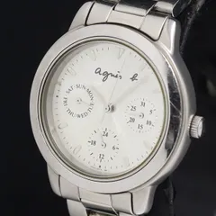 ⭐️アニエスべ-V33J-0010、レディース⭐️オーバーホール、ガラス交換済み⭐️ ⭐️アニエスべ-V33J-0010、レディース⭐️オーバーホール