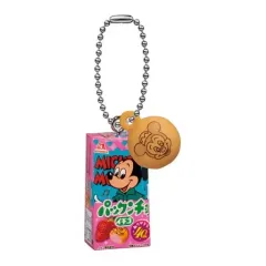 【中古】キーホルダー イチゴB 「Disney 森永パックンチョ ミニチュアチャーム」