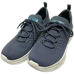 【美品】スケッチャーズ (23) スニーカー メッシュ BOBS 厚底 ウォーキングシューズ 運動靴 希少デザイン