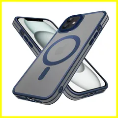 LAYBAOHOWSG iPhone 12 MagSafe対応 ケース iPhone 12 Pro ケース 耐衝撃 【メタルチタンカラーシリーズ】 マグネット搭載 アイフォン 12/12Pro スマホケース 米軍MIL規格 ワイヤレス充電対応 半透明 マット