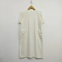 pierre cardin ピエールカルダン 半袖 レーヨン アセテート ワンピース 80s 90s 古着 vintage レディース サイズ 9 LG102のサムネイル
