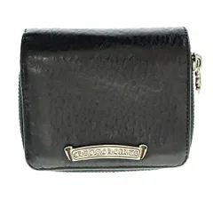 クロムハーツ　ジップビル　財布　ウォレット CHROME HEARTS☆スクエアジップ ビルウォレット☆二つ折り財布