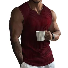 【特価セール】[KULIXI] タンクトップ メンズ トレーニング ノースリーブ ボディビル 筋トレ ジム 丸首 Tシャツ トレーニング スポーツウェア トップス 大きなサイズ BX-0192-0220