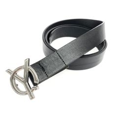 OY オーワイ LOGO LEATHER BELT2 ロゴ レザー ベルト2 - メルカリ