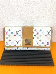 ルイヴィトン モノグラムマルチカラー ポルトフォイユサラ長財布 ジャンク品として