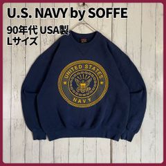 ぽ*た様 古着 90年代 MVSPORT US NAVY ミリタリースウェット US NAVYスウェット ネイビー M相当米軍 海軍アメリカNAVYロゴ90's