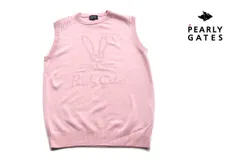 【中古】パーリーゲイツ｜pearly gates｜ニットベスト｜メンズゴルフウェア｜4