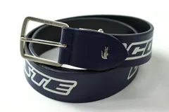 ラコステ ベルト レザー ブランド 小物 メンズ パープル LACOSTE 【中古】