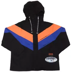 【中古】衣類 ロゴ S/S Nylon Jacket(ニルソンジャケット) ブラック×オレンジ×ブルー フリーサイズ 「あんさんぶるスターズ!! DREAM LIVE 6th Tour ”Synchronic Spheres”」