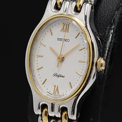 セイコー☆レディース☆クオーツ時計☆コンビ☆1F21-0 A30☆