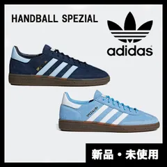 【新品未使用】adidas/アディダス HANDBALL SPEZIAL スニーカー 靴 スカイブルー・ネイビー / 77292220