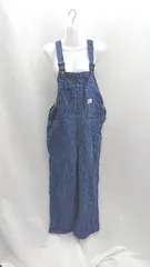 ◇ Θ PENNEY'S ペニーズ ショルダー調節可能 オーバーオール パンツ デニム サイズ M ブルー系 メンズ E  【1412260020800】のサムネイル