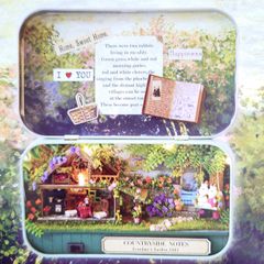 手作りミニチュアハウスキット 缶の中に小さな世界【Countryside Notes~田舎暮らしの風景~】のサムネイル