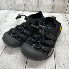 【 KEEN 】キーン NEWPORT H2 ニューポート エイチツー ジュニア キッズ サンダル ブラック 21cm