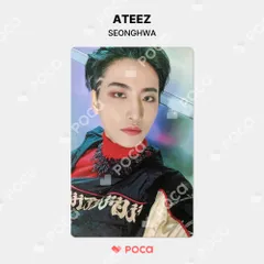 ソンファ サイン トレカ ATEEZ kcon JAPAN 直筆サイン印刷 ポラロイド トレカ ソンファ
