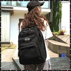 リュックサック レディース 大容量 バックパック 通学 学生 カジュアル両手があく大容量カジュアルリュックサック収納ポケットがたくさんあって、荷物をきれいに整理整頓できる