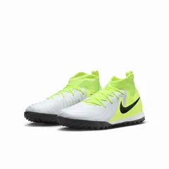  ナイキ ジュニア サッカー トレーニングシューズ 20-24cm 子ども用 NIKE ファントム ルナ 2 アカデミー ターフシューズ キッズ TF サッカーシューズ トレシュー フットボール nike  シルバー 黄色 イエロー /FJ2610-003