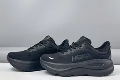 HOKA ONEONE ホカオネオネ ボンダイ9 ランニングシューズ マラソン ジョギング 軽量 ロード ランシュー スニーカー クッション ウォーキング メンズ ブラック