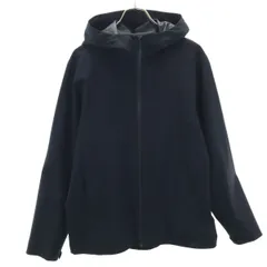 UNIQLO ユニクロ ブロックテック パーカー L 黒 レインウェア メンズ 古着