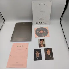 【TAKA39-96】◎ BIGHIT ENTER TAINMENT ビッグヒット エンターテインメント ｢FACE フェイス:JIMIN ジミン(BTS)｣  ソロアルバム CD 写真集 カード付