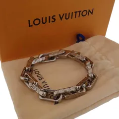 【極美品⭐︎箱付き】ヴィトン　モノグラム　チェーン　コリエ　LV 極美品 ルイヴィトン コリエチェーン モノグラム ネックレス