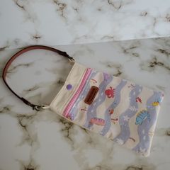 ハンドメイド スマホケース スマホポーチ ポケット付き No.94
