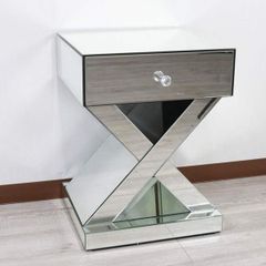 ミラー家具 コンソール ディスプレイスタンド ミラー インテリア雑貨