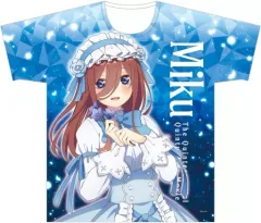 新品未開封 五等分の花嫁∫∫ 中野三玖 FIVE Tシャツ ホワイト サイズL 五等分の花嫁∬ Tシャツ 三玖: キャラグッズ｜ムービック（movic）