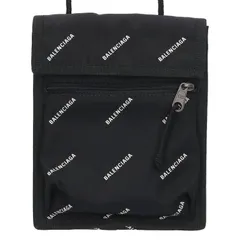 素材⇒レザーBALENCIAGA バレンシアガ 総柄ロゴ ハンド2way ショルダーバッグ