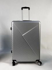 MIHARU#6022スーツケース キャリーバッグ キャリーケース 超軽量 大型 静音 ダブルキャスター 耐衝撃 360度回転 TSAローク搭載 選べるサイズ 頑丈 長持ち ファスナー式 旅行 ビジネス 出張(Sサイズ/機内持込（1～3泊41L）, グレー)