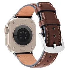 【新品】 Wristitani Trela アップルウォッチ バンド レザー apple watch バンド iWatch バンド 革 オイルワックスレザー 45mm 44mm 42mm 41mm 40mm 38mm アップルウォッチ 8 7 6 SE 0