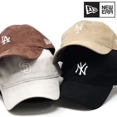 ニューエラ キャップ NEWERA 9TWENTY MLB Synthetic Suede シンセティックスウェード 帽子 スエード 秋冬 メジャーリーグ ロゴキャップ 全4色【MB】