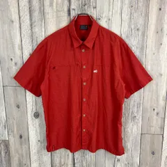 MILLET ミレー 半袖 速乾 チェック シャツ L