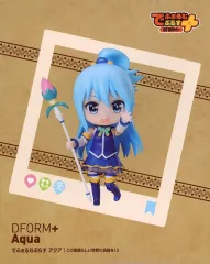 【中古】フィギュア でふぉるむぷらす アクア 「この素晴らしい世界に祝福を!3」 フルアクションデフォルメフィギュア