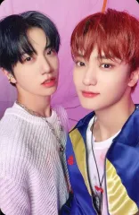 【中古】コレクションカード(男性) CRAVITY/ウォンジン(Wonjin)・テヨン(Taeyoung)/CD「NEW WAVE」(US ver.)封入ユニットフォトカード