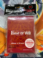 Force of Will フォース・オブ・ウィル　魔法陣　赤　スリーブ