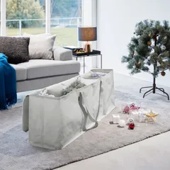 新品 送料無料 クリスマスツリー収納ケース 山崎実業 tower タワー クリスマスツリー収納バッグ ライトグレー｜沖縄発送不可【SPORTUS】