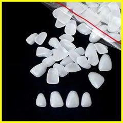 ☆送料無料☆Angzhili ベニアの歯 歯科材料 歯のホワイトニング 歯科用品 超薄型 歯科用 樹脂 美容歯の保護 上の歯 A1/A2 (A1)