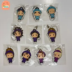 忍たま乱太郎 ラバーストラップコレクション 五年生 四年生 一年生　【10点セット】